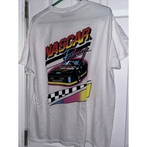 Tillys X Nascar Mens Boxy T Shirt Size Large With Graphic Print‎ New With Tags